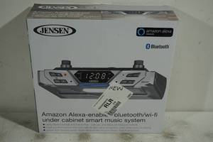 lot 180 image: NEW Jensen Under Cabinet Bluetooth Music System