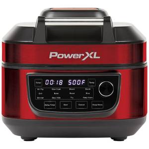 lot 10 image: PowerXL Grill Air Fryer Combo