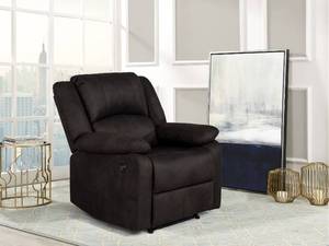 lot 46 image: Relax A Lounger Potomac Overstuffed Motorized Recliner - Java