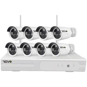 lot 188 image: Revo Wireless Full HD 8 Camera Surveillance System