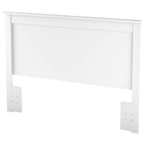 lot 214 image: South Shore Vito Pure White Headboard - Queen