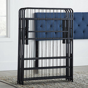 lot 218 image: Lucid Comfort Folding Platform Bed Frame - Queen