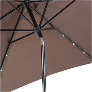 lot 227 image: Sun-Ray 9 Solar Lighted Umbrella
