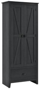 lot 235 image: Ameriwood Bassinger 30 Wide Double Door Storage Cabinet