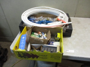 Lot of electrical and plumbing