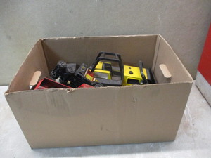 Box of Tonka Toys and others