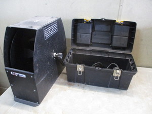 Hose reel Toolbox and Small LP tank