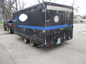Enclosed Snowmobile ATV Trailer