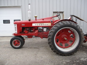 Farmall 350 Tractor with Minnesota Mower