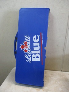 Labalt Blue Fold up picnic table