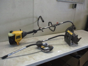 Poulan Pro 31 CC Power head with attachments