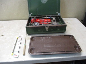 Coleman Camp stove and griddle