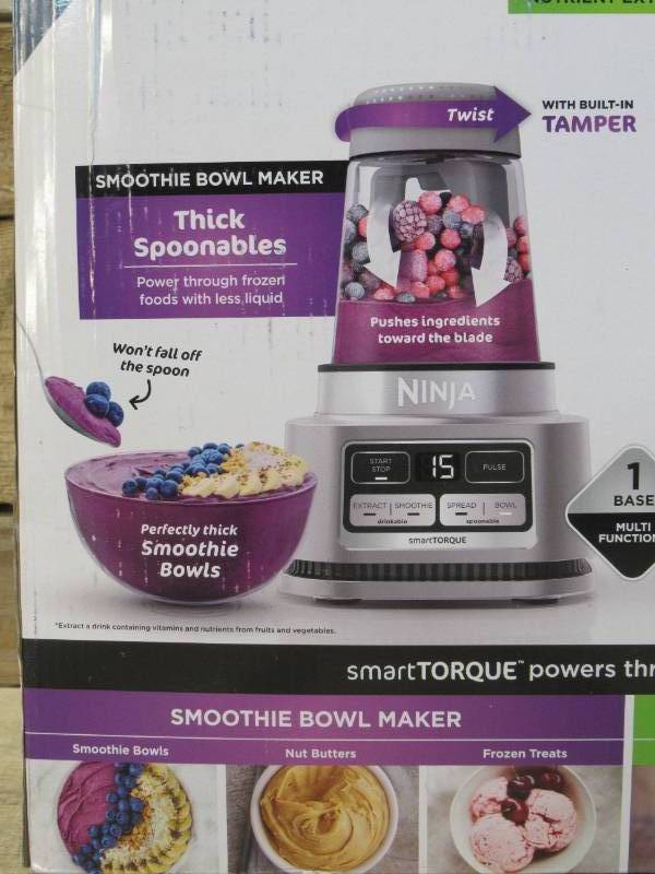 Ninja Foodi Smoothie Bowl Maker and Nutrient Extractor 1200WP 4 Auto-iQ