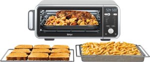 lot 14 image: Ninja - Foodi Convection Toaster Oven with 11-in-1 Functionality with Dual Heat Technology and Flip functionality - Silver