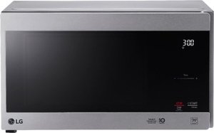 lot 16 image: LG - NeoChef 0.9 Cu. Ft. Compact Microwave with EasyClean - Stainless steel - Dent