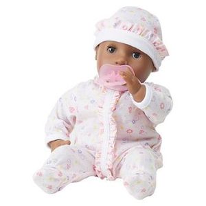 lot 47 image: Melissa & Doug Mine to Love 12 Baby Doll -Gabrielle With Romper and Hat