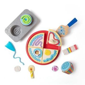 lot 48 image: Melissa & Doug Blues Clues & You Blues Birthday Celebration Play Set