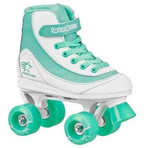 lot 57 image: Roller Derby FireStar Youth Kids Roller Skate - WhiteMint