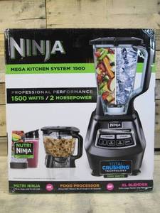 lot 9 image: Ninja - Mega Kitchen System 72-Oz. Blender - Black