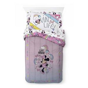 lot 86 image: Twin Minnie Mouse Comforter