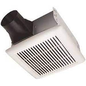 lot 90 image: Broan-NuTone InVent Series 110 CFM Ceiling Room Side Installation Bathroom Exhaust Fan, ENERGY STAR