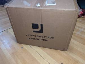 Jovillife .8 Cubic Feet Keypad Safety Box