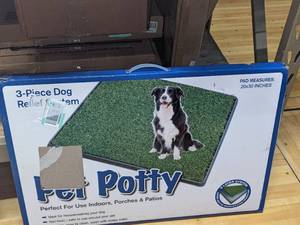 Pet Potty 3 Piece Dog Relief System