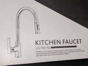 Pulldown Kitchen Faucet with Soap Deispenser