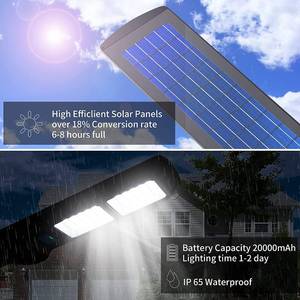 LEDARUI 200W Solar Street Light