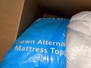 Queen Rose Down Alternative Mattress Topper