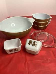 Pyrex Casserole, Bowl Set