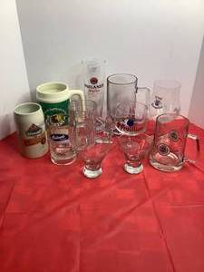 Collectible Glasses and Beer Mugs