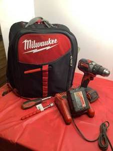 Milwaukee Tool Backpack with Misc Tools