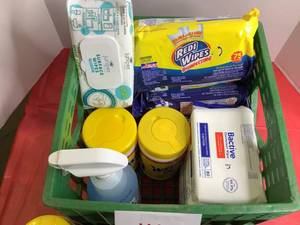 Disifective Wipes and Cleaning Supplies #1