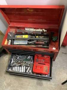 Large Red Tool Chest