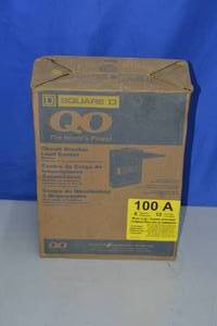lot 16 image: square D qo 100 amp panel 6-space