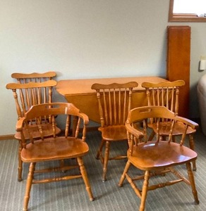 Drop Leaf Table and Chairs