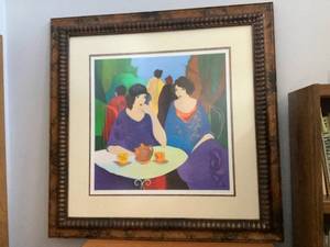 Avery and Alyssa By Itzchak Tarkay Limited Edition