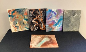 5 Pour Paintings