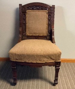 Antique Hand Carved Chair