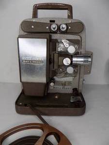 lot 8 image: Movie Projector Bell & Howell Projector Model 255A