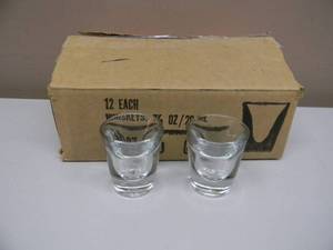12 NEW SHOT GLASSES - NICE - SEE PICTURES