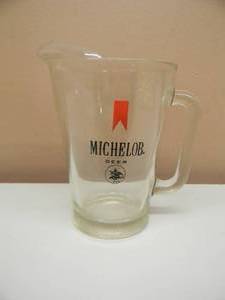 VINTAGE MICHELOB BEER PITCHER - OLD SCHOOL - SEE PICTURES