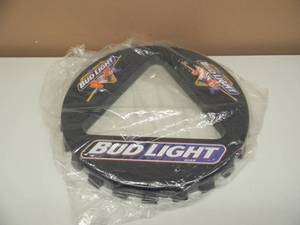 NEW OLD STOCK BUD LIGHT POOL BALL RACK - GREAT PIECE - SEE PICTURES