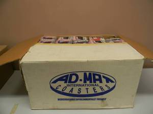 CASE OF MARLBORO COASTERS - SEE PICTURES
