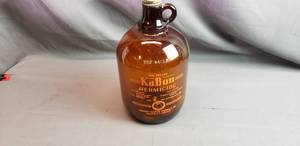 lot 14 image: Vintage One Gallon KaBon Germicide Duraglas Bottle