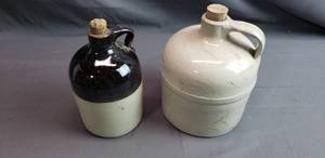 lot 36 image: 2 Stoneware Jugs