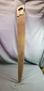 lot 55 image: Vintage Large Hand Saw