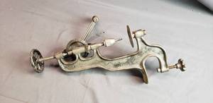 lot 58 image: Table Mount Hand Drill Press