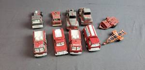lot 90 image: Tootsietoys  Trucks and Fire Trucks